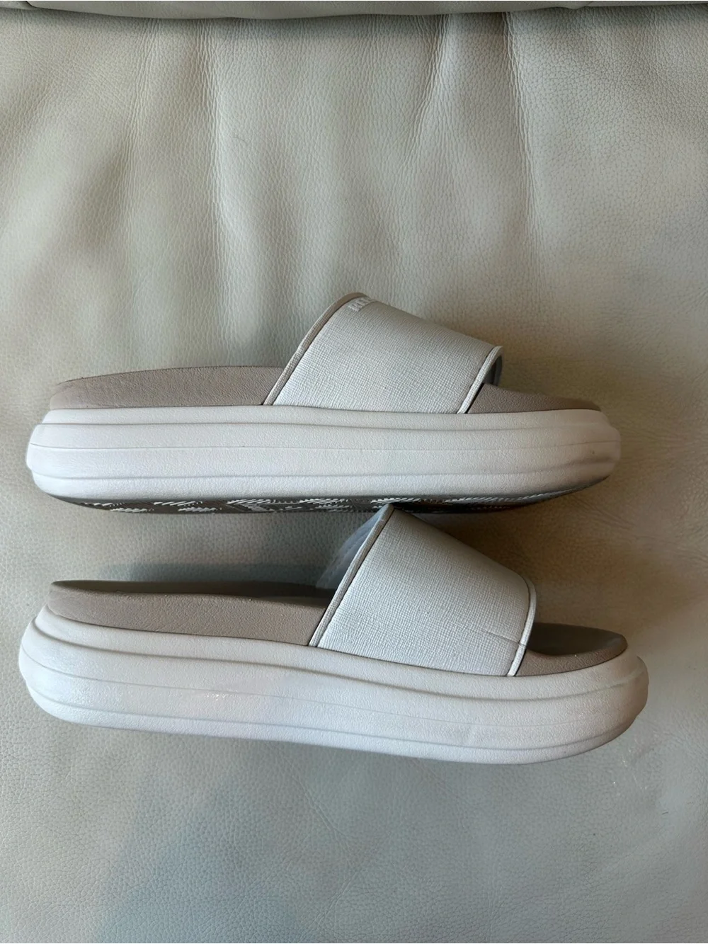 Reef Women's Slide Sandals in Neutral Beige